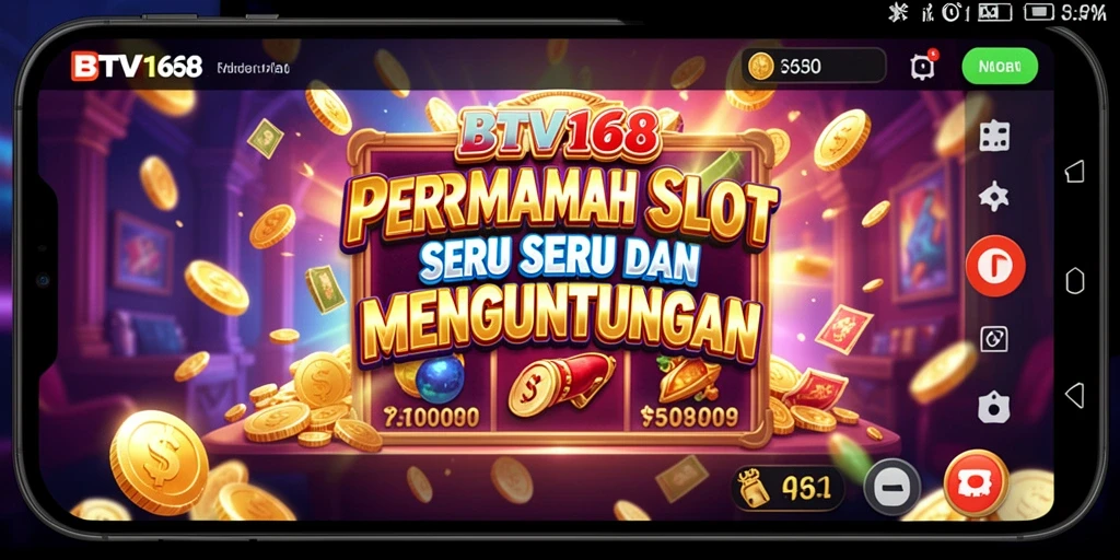 Tampilan gameplay Slot yang menarik dan interaktif di BTV168.