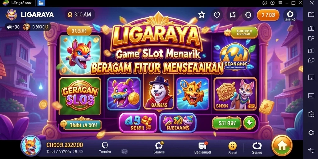 Screenshot LIGARAYA yang menunjukkan gameplay menegangkan dan grafis yang memukau.
