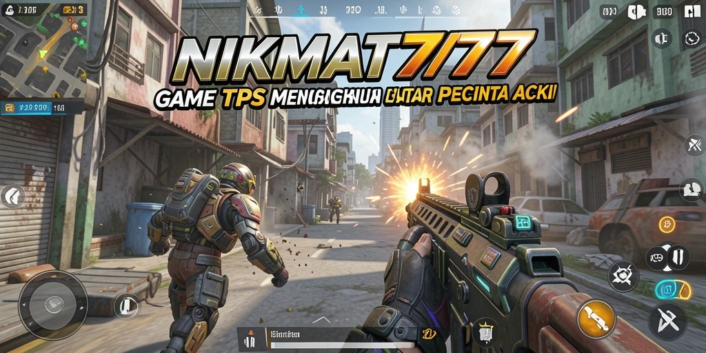 Tampilan gameplay menarik yang penuh aksi di NIKMAT777.
